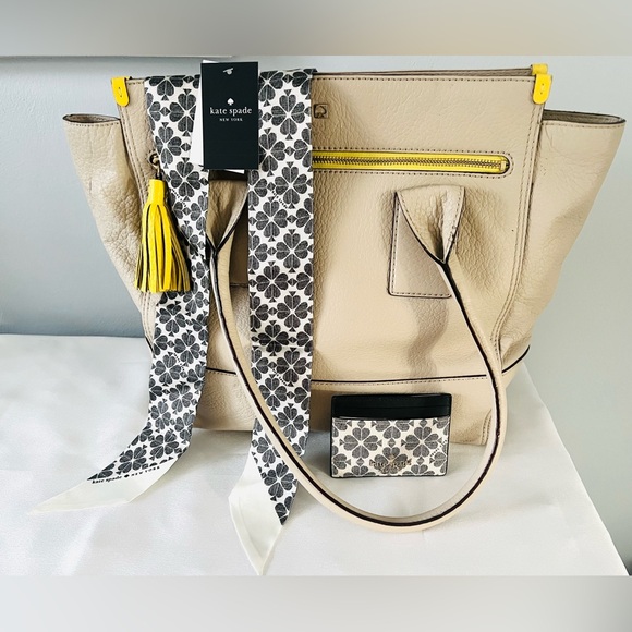 Kate Spade South Port Pebble Leather Shoulder Bag Set
